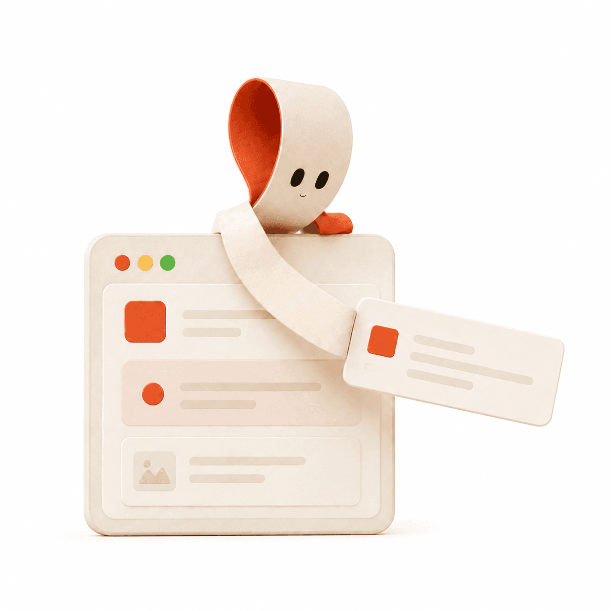 Deskfolk coworker organizing project files